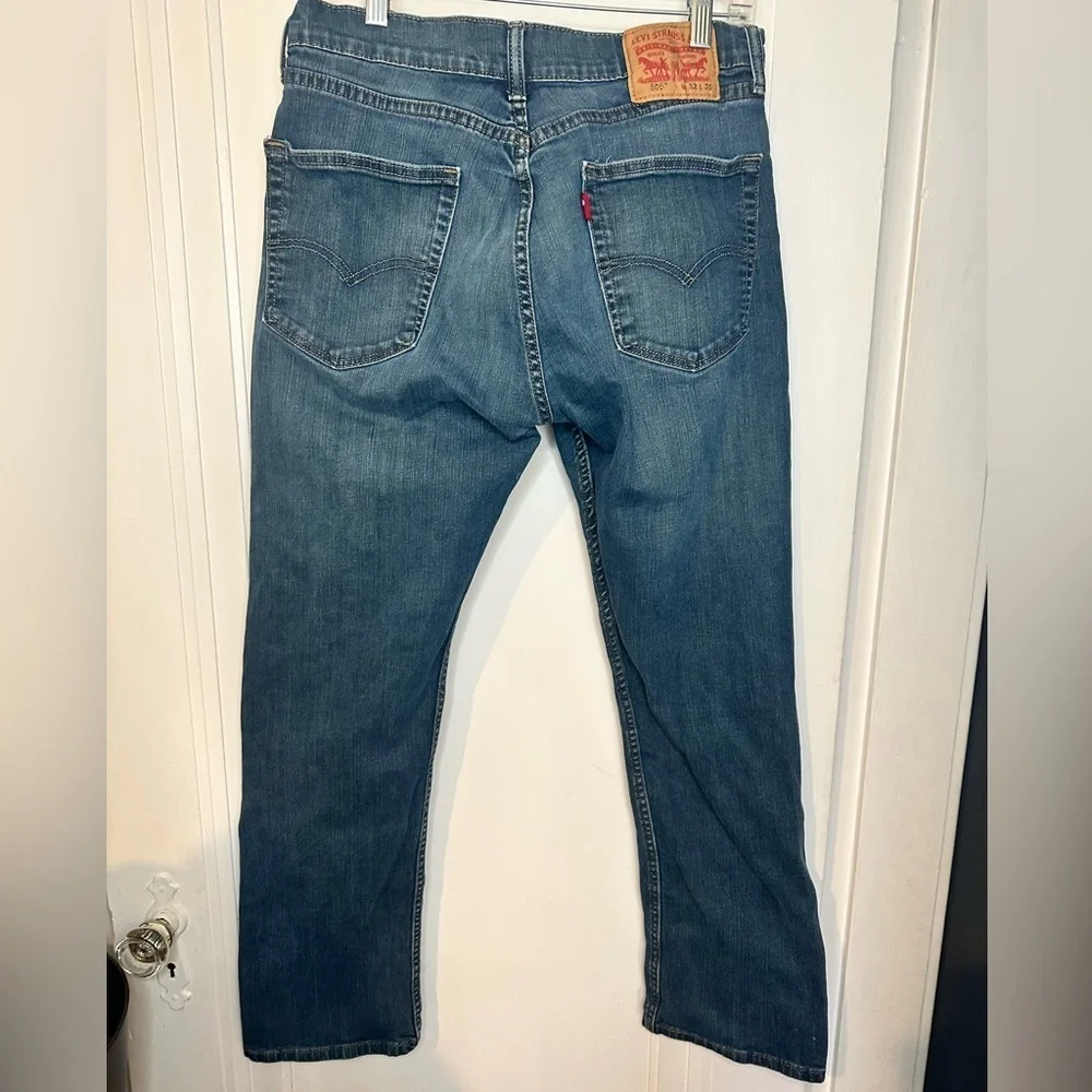 Levi's Men's Straight Blue Jeans 32x30 blank tag 505s
